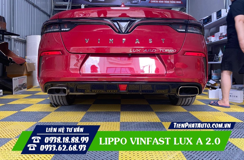 Tiến Phát Auto chuyên độ Lippo Vinfast Lux A 2.0 tại TPHCM