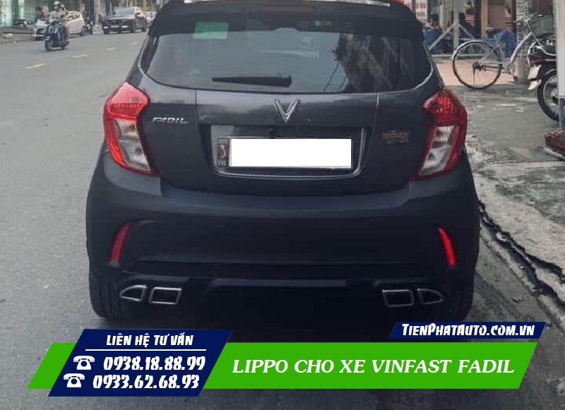 Độ Lippo Vinfast Fadil giúp làm tăng sự nổi bật và cá tính cho xe