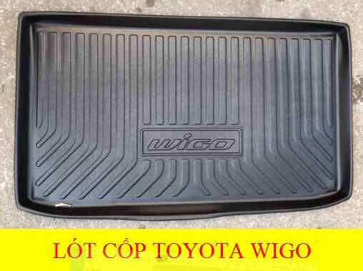 Lót cốp theo xe Toyota Wigo - Đồ chơi phụ kiện cho Toyota Wigo