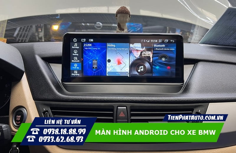 Màn hình Android FLY dành riêng cho các dòng xe BMW