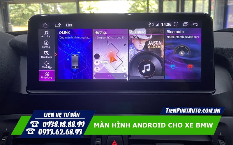 Tiến Phát Auto chuyên lắp màn hình Android cho xe BMW tại TPHCM