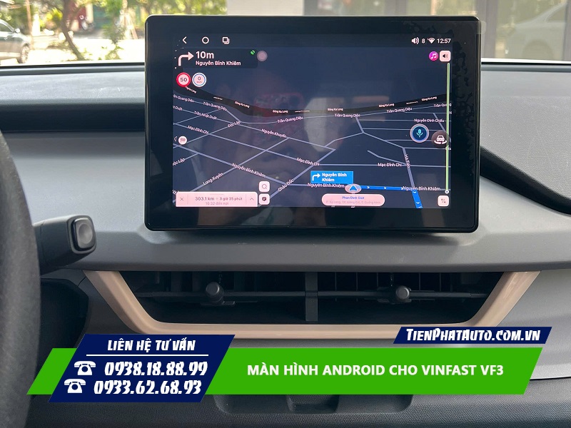 Hệ thống hỗ trợ xem chỉ dẫn đường và cảnh báo giao thông tiện lợi