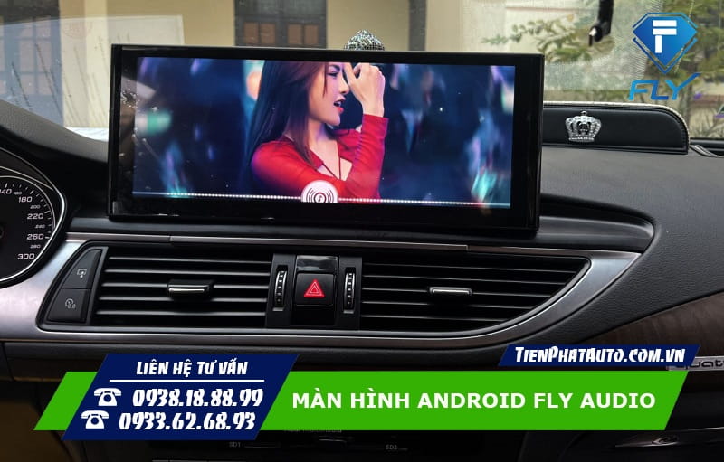 FLY Audio là thương hiệu màn hình Android dành cho xe sang