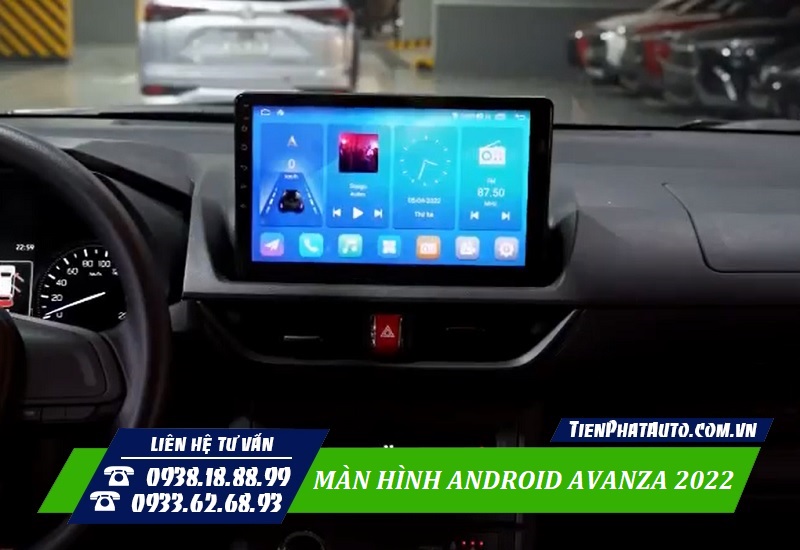 Tiến Phát Auto chuyên lắp màn hình Android cho Toyota Avanza Premio