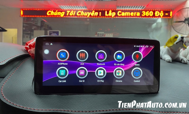 Màn hình Android Winca S300+ lắp đặt trên xe Mazda CX5 - CX8