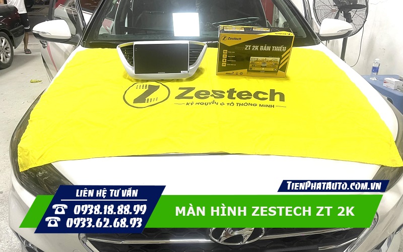 Tiến Phát Auto chuyên lắp màn hình Zestech ZT 2K chính hãng