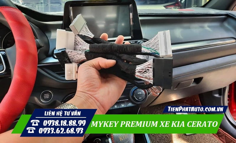 Mykey Premium Kia Cerato lắp đặt hoàn toàn cắm giắc 100%