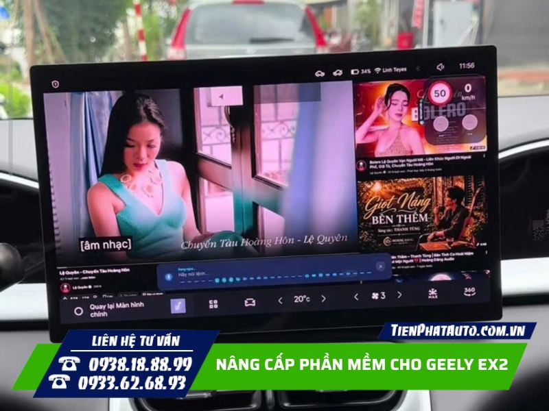 nâng cấp phần mềm cho geely ex2 điều khiển bằng giọng nói nâng cấp phần mềm cho geely ex2 điều khiển bằng giọng nói