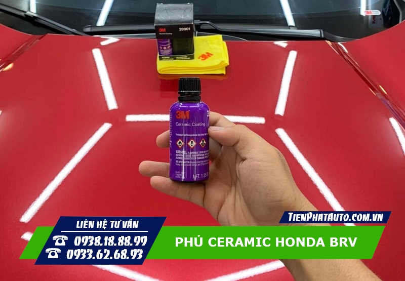 Phủ Ceramic Honda BRV giúp bảo vệ sơn và giúp xe luôn sáng bóng