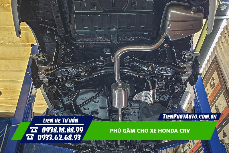 Xe mới là thời điểm thích hợp bạn nên phủ gầm cho CRV