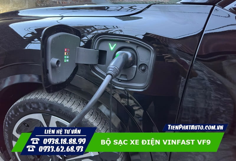 Bộ sạc xe điện cho Vinfast VF9 mang lại khá nhiều sự tiện lợi