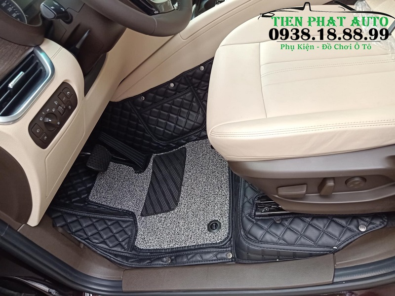 Thảm lót sàn giúp giữ vệ sinh và tăng sự thẩm mỹ cho xe