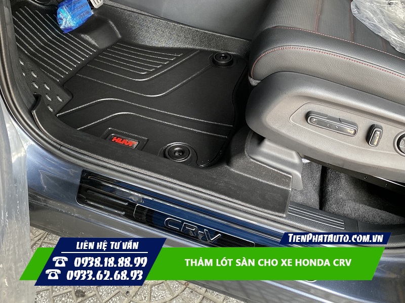 Tiến Phát Auto có đầy đủ loại thảm lót sàn dành cho Honda CRV