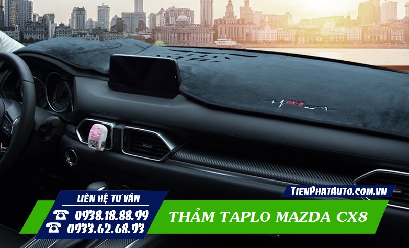 Thảm chống nắng Taplo ô tô Mazda cao cấp giá rẻ đẹp