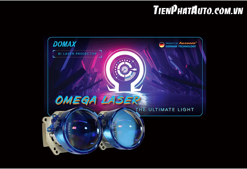 Sản phẩm Bi Laser Omega Domax chính hãng AOZOOM