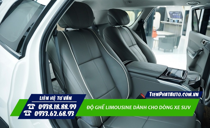 Chất liệu da ghế được sử dụng da Nappa cao cấp, mang lại sự êm ái