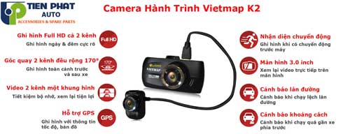 lap camera hanh trinh vietmap K12 Cho Hyundai I10