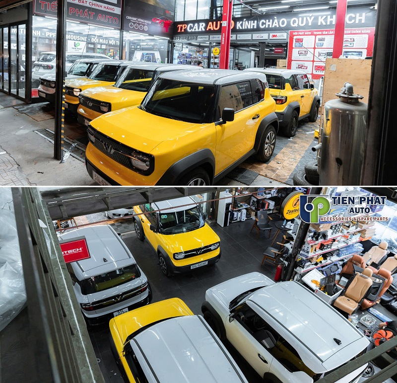 Tiến Phát Auto trung tâm chuyên độ xe Vinfast VF3 tại TPHCM