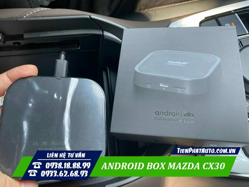 Tiến Phát Auto chuyên lắp Android Box cho Mazda CX30