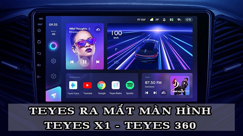 Teyes sắp ra mắt màn hình thế hệ mới TEYES X1 và TEYES 360