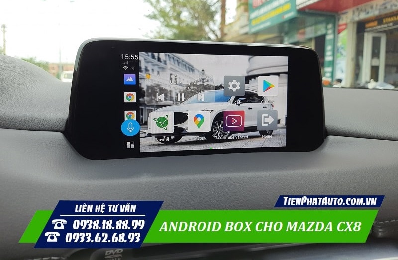 Android Box Cho Xe Mazda CX8
