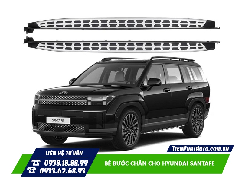 Bệ Bước Chân Hyundai Santafe