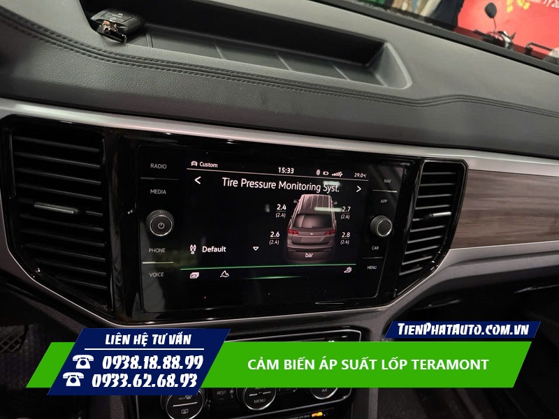 Cảm Biến Áp Suất Lốp Volkswagen Teramont