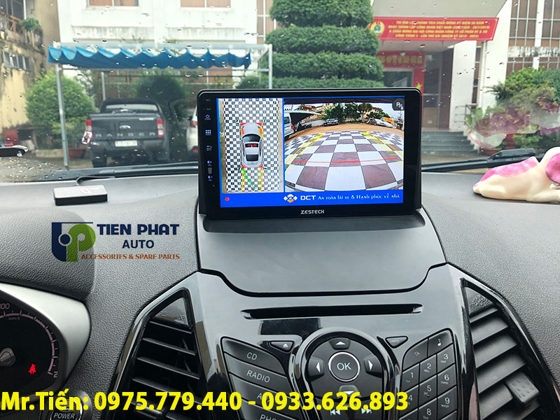 Camera 360 Độ DCT Chính Hãng Cho Ford Ecosport 2015 – 2019 Tại Quận Tân Bình