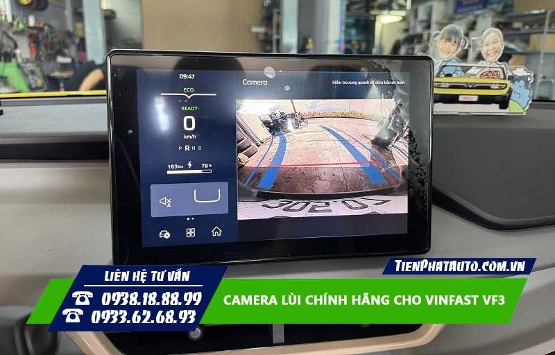 Camera Lùi Vinfast VF3