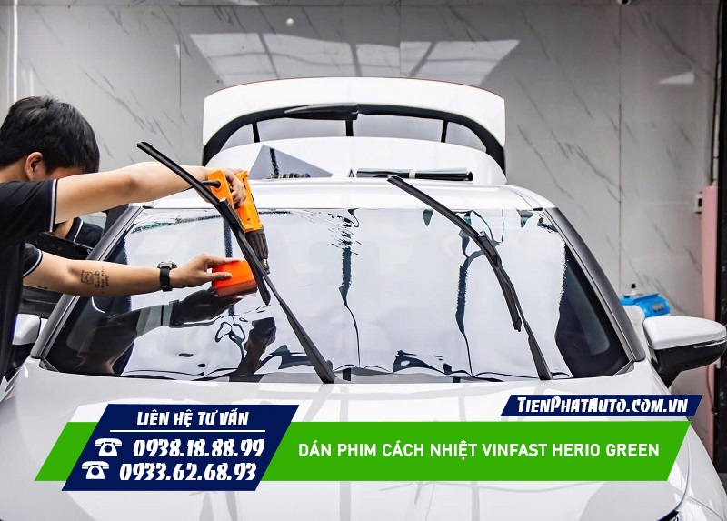 Dán Phim Cách Nhiệt Vinfast Herio Green