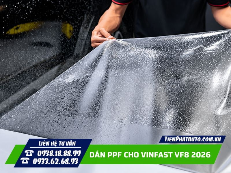 Dán PPF Bảo Vệ Ngoại Thất Vinfast VF8 2026