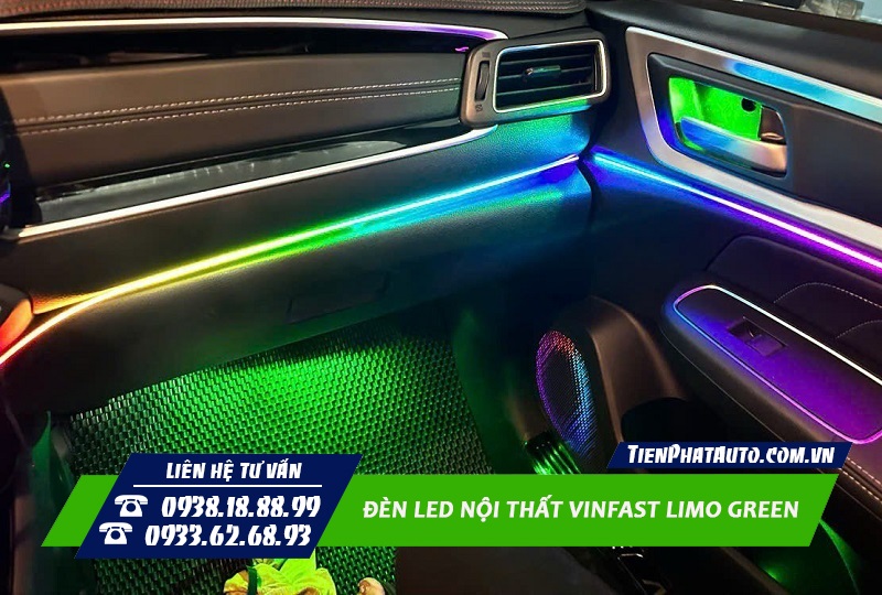 Đèn LED Nội Thất Vinfast Limo Green