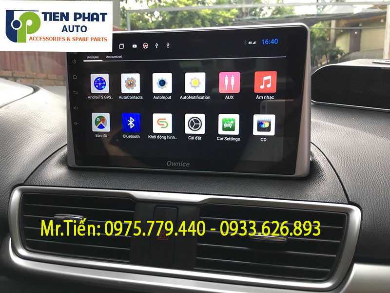 Địa Chỉ Lắp Màn Hình Android Cho Xe Mazda 3 Chất Lượng Tốt Nhất TP.HCM