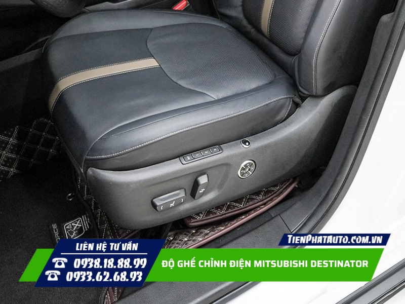 Độ Ghế Chỉnh Điện Mitsubishi Destinator