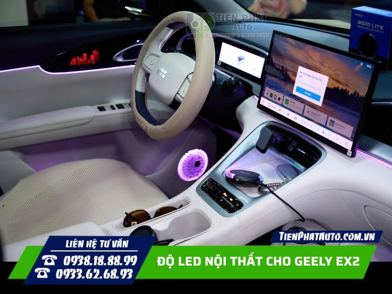 Độ LED Nội Thất Geely EX2