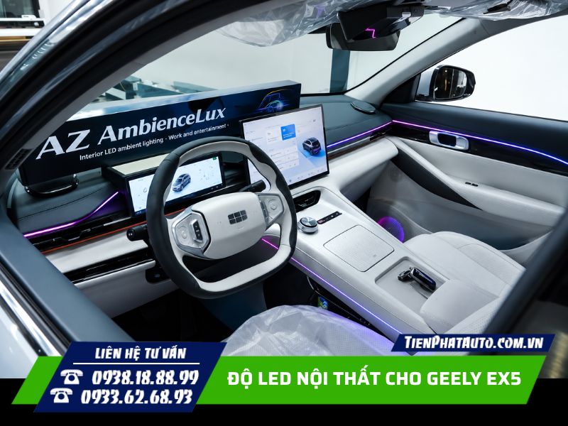 Độ LED Nội Thất Geely EX5