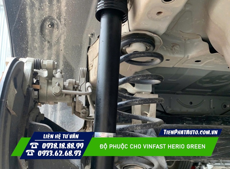 Độ Phuộc Vinfast Herio Green