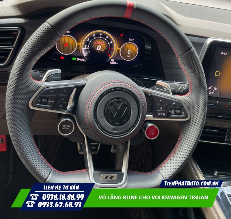 Độ Vô Lăng Rline Volkswagen Tiguan