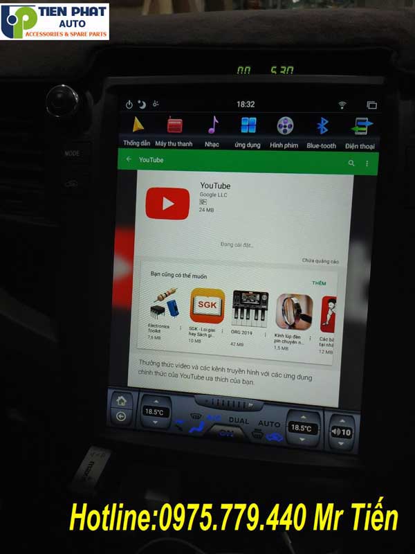 DVD Tesla Cho Toyota Fortuner Giá Rẻ Tại Tp.HCM Và các Tỉnh Lân Cận