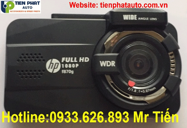 Gắn Camera Hành Trình HP F870G Cho Xe Ô Tô Nhanh Chóng Giá Tốt Nhất