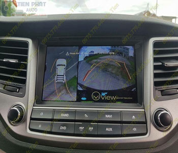 Lắp Đặt Camera 360 Độ Oview Cho Xe Ô Tô Nissan Navara Chuyên Nghiệp Tại TP.HCM