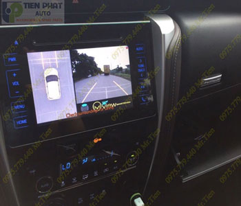 Lắp Đặt Camera 360 Độ Oview Cho Xe Ô Tô Toyota Innova Chuyên Nghiệp Tại TP.HCM
