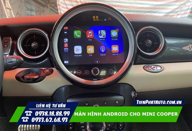 Màn Hình Android Cho Mini Cooper