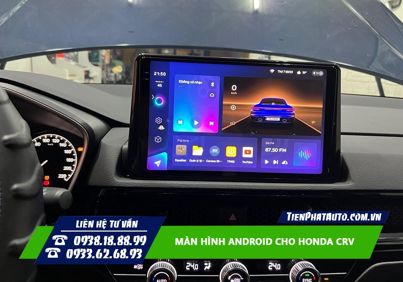 Màn Hình Android Honda CRV