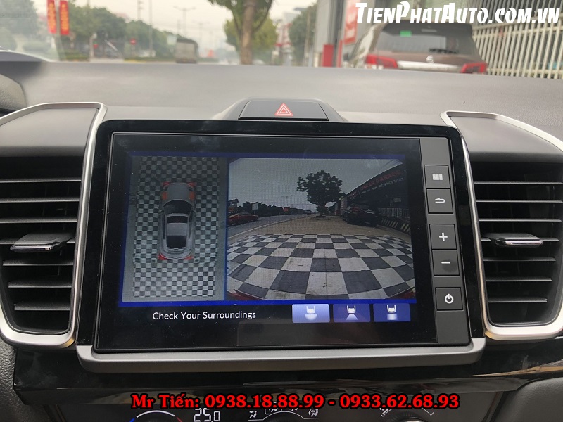 Màn Hình DVD Android Cho Xe Honda City 2021