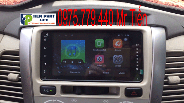 Màn Hình DVD Chạy Android Hệ Điều Hành 7.1 Mới Nhất Cho Toyota Innova 2008-2015