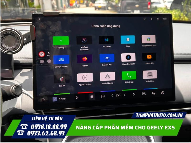 Nâng Cấp Phần Mềm Cho Geely EX5