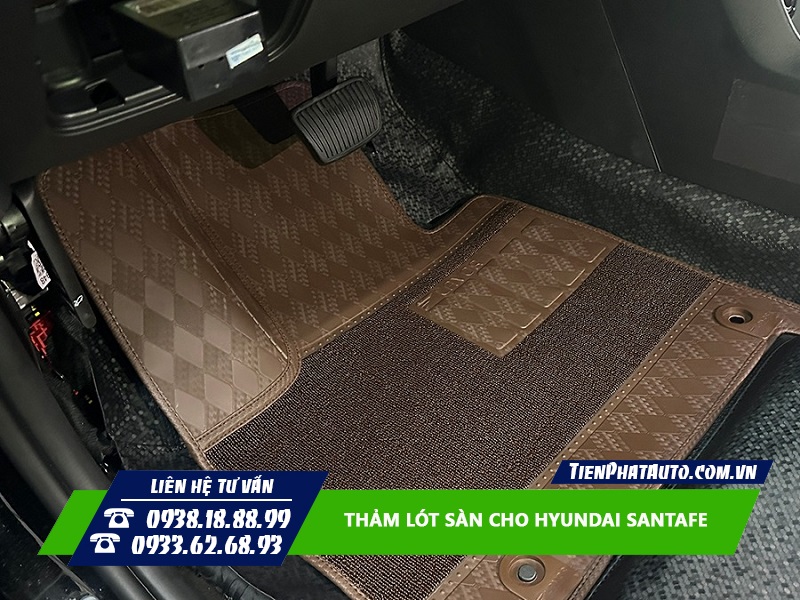 Thảm Lót Sàn Hyundai Santafe