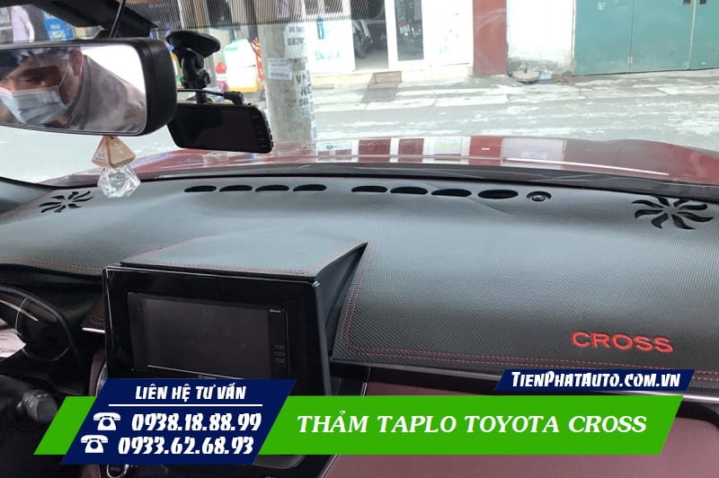 Thảm Taplo Toyota CROSS